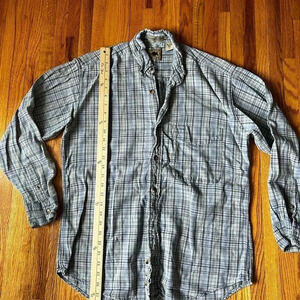 Madison Trader plaid button down